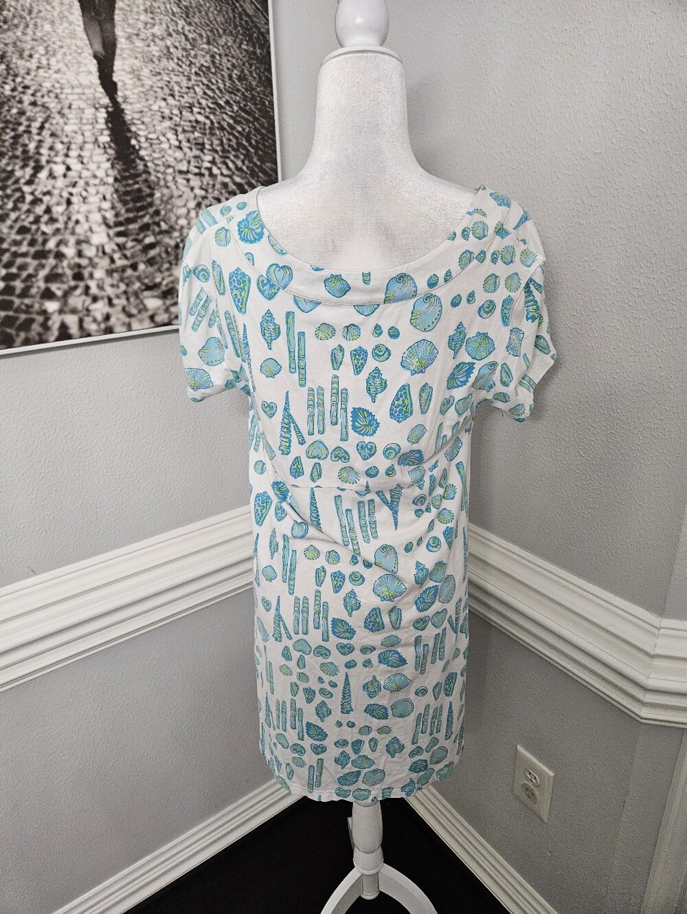 Lilly pulizer dress size large shells - Picture 6 of 8